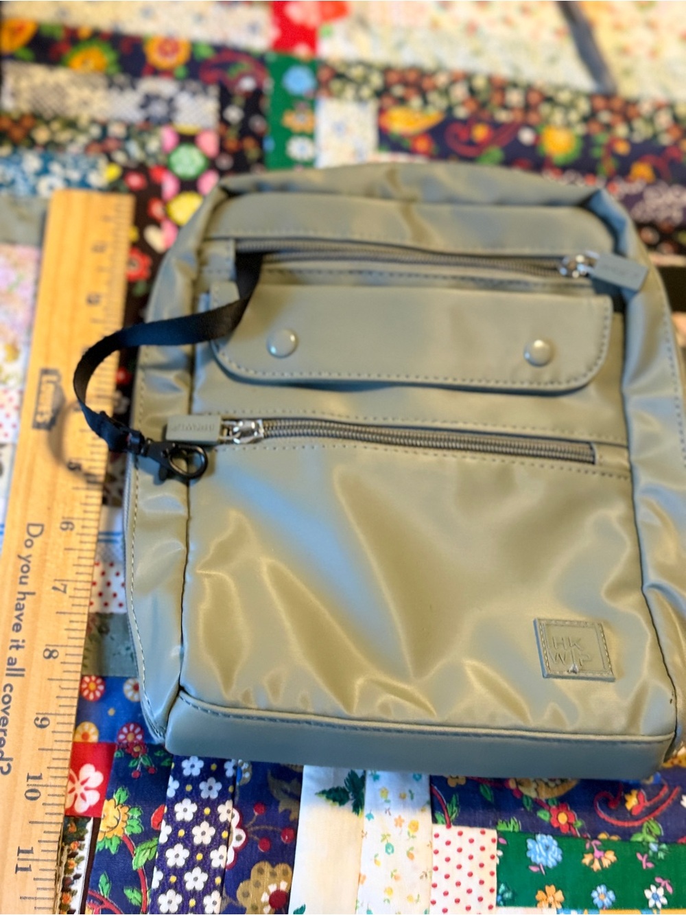 Women/Men  Sage Green Belt Bag - Compact Crossbody Carry